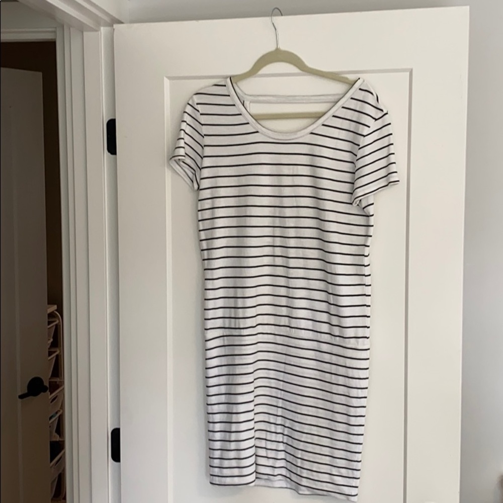 Stripe T-shirt dress